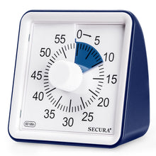 Load image into Gallery viewer, Secura 60-Minute Visual Timer, Classroom Timer, Countdown Timer for Kids and Adults, Time Management Tool for Teaching (Blue &amp; Blue)