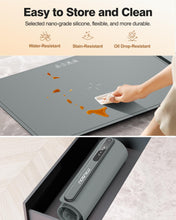 Load image into Gallery viewer, Electric Warming Tray - Full Surface Heating,Rollable &amp; Portable,Premium Silicone Nano-Material,3 Temperature Settings,Auto Shut-Off -Versatile Food Warmer for Gatherings,Parties,Everyday Use