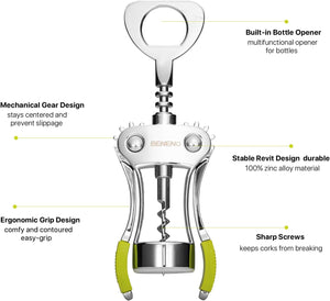 Can Opener Wine Opener Wing Corkscrew Bottle Opener