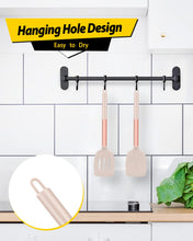 Load image into Gallery viewer, Pack of 2 Silicone Solid Turner, Non Stick Slotted Kitchen Spatulas, High Heat Resistant BPA Free Cooking Utensils, Ideal Cookware for Fish, Eggs, Pancakes(Black)