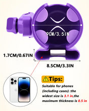 Load image into Gallery viewer, Universal Stroller Cup Holder with Mobile Phone Case, 2-in-1 Strollers Storage Rack, 360 Degrees Rotation Drink Holder for Bike, Pushchair, Wheelchair, Walker,Bicycle, Fits Most Cups