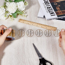 Load image into Gallery viewer, 500Pcs 1.5Inch Thank You forCelebrating with Gift Clear Stickers Self