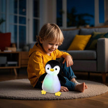 Load image into Gallery viewer, Light up Penguin Stuffed Animal Glow Perky Adorable LED Floppy Plush T