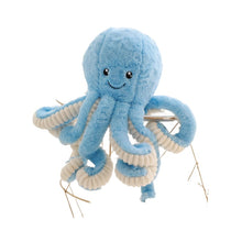 Load image into Gallery viewer, Colorful Octopus Plush Toy - Soft Stuffed Animal in Blue/Pink/White/Pu