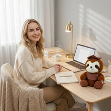 Load image into Gallery viewer, 9.1in Sloth Stuffed Animal, Soft Plush Toy for Gentle Relaxation, Slow