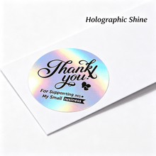 Load image into Gallery viewer, CCOCC 2026 New Thank You Stickers Rainbow Effect Thank You Stickers Sm