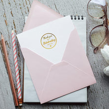 Load image into Gallery viewer, 500Pcs 1.5Inch Thank You forCelebrating with Gift Clear Stickers Self