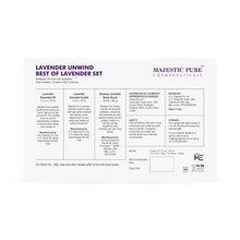 Load image into Gallery viewer, Majestic Pure Lavender Essential Oil &amp; Body Scrub Set | 100% Pure &amp; Na