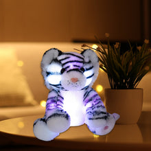 Load image into Gallery viewer, 7.9in Glow-in-The-Dark Tiger Plush - Color Changing LED Night Light St
