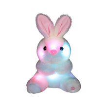 Load image into Gallery viewer, Glow Bunny Plush Toy Night Light Stuffed Animal with Adjustable Bright