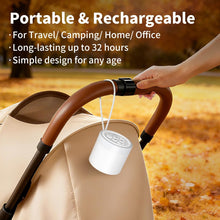 Load image into Gallery viewer, Sound Machine Mini White Noise Machine with 30 Soothing Sounds 4 Timers Memory Function for Newborn Baby Kids Adults Portable Rechargeable Sleep Brown Noise Machine for Travel Camping Home Office