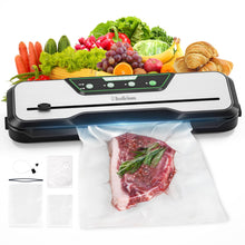 Load image into Gallery viewer, Vacuum Sealer Machine, with Starter Kit and 2-Year Warranty, Beelicious Automatic Air Sealing for Food Storage, Build-in Cutter, Moist Mode, EXT-VAC