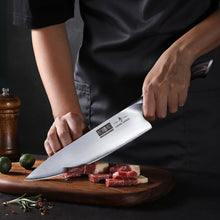 Load image into Gallery viewer, 3.75 inch Paring Knife, Japanese High Carbon Stainless Steel Small Kitchen Knives, Ultra Sharp Fruit Knife with Ergonomic Pakkawood Handle