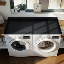 Load image into Gallery viewer, Washer Dryer Countertop, 27.5&quot; x 54&quot; Bamboo Washer and Dryer Countertop for Laundry Room Organization(Retro Brown)