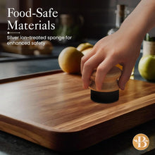 Load image into Gallery viewer, 3-Piece Bamboo Cutting Board Set with Mineral Oil and Applicator