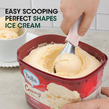 Load image into Gallery viewer, Beneno Heavy Duty Ice Cream Scoop - Upgraded Anti-Fracture Design, Comfortable Grip Long Handle, Effortless Scooping &amp; Dishwasher Safe, Black