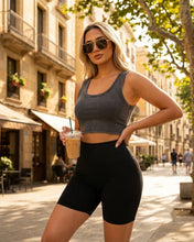 Load image into Gallery viewer, TNNZEET 7 Pack Biker Shorts for Women - 5''/8''/3'' High Waisted Workout Tummy Control Spandex Gym Shorts for Yoga Athletic