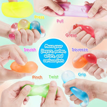 Load image into Gallery viewer, Fidget Toys Stress Ball for Kids 28pcs, Cube Squishies Anxiety Stress Relief, Ice Squishy Stress Cube-Drop Malt Sugar Balls, Sensory Toys for Kids with Autism, Fidgets for Classroom Prize Toys