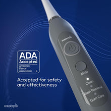 Load image into Gallery viewer, Waterpik Sensonic Sonic Electric Toothbrush, Rechargeable Toothbrush for Adults with 3 Modes, Travel Case, USB Charger, White STW-03W020, Packaging May Vary