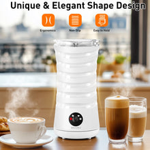 Load image into Gallery viewer, Secura Electric Milk Frother, Automatic Milk Steamer, 4-IN-1 Hot &amp; Cold Foam Maker-8.4oz/240ml Milk Warmer for Latte, Cappuccinos, Macchiato with Silicone Spatula, Silent Operation &amp; Shut-off