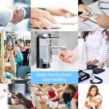 Load image into Gallery viewer, Secura 17oz Automatic Liquid Soap Dispenser, Touchless Battery Operated Hand Soap Dispenser with Adjustable Soap Dispensing Volume Control Dial, Personal Care Dispenser for Household Use (Chrome)