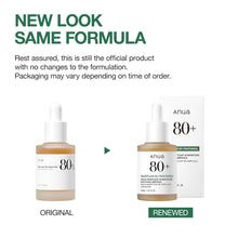 Load image into Gallery viewer, Anua Heartleaf 80 Soothing Ampoule, Hydration Facial Serum for Glass Skin, Panthenol, Hyaluronic Acid, Non-Greasy, Gentle Formula, Lightweight Essence, Vegan, Korean Skin Care, 30ml/1.01 fl.oz