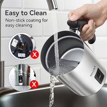 Load image into Gallery viewer, Secura Electric Milk Frother, Automatic Milk Steamer Warm or Cold Foam Maker for Coffee, Cappuccino, Latte, Stainless Steel Milk Warmer with Strix Temperature Controls