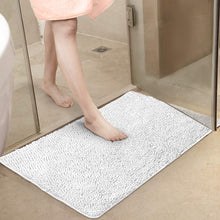 Load image into Gallery viewer, Secura Bathroom Rugs, 47 x 28 Inches, Extra Soft &amp; Thick, Absorbent Water Bath Mat, Machine Washable Non-Slip Bath Mats for Bathroom, Shower, and Tub, Home Decor Accessories (Gray)