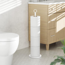 Load image into Gallery viewer, Toilet Paper Holder Stand(with Reserve Function), Free-Standing Spare Rolls Storage Holder, Stainless Steel