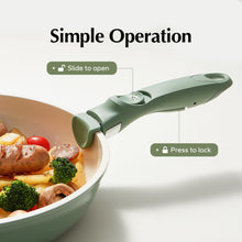 Load image into Gallery viewer, Redchef Removable Handle White - Detachable Handle Cookware Replacement, Universal Cookware Handle, Ideal Replacement for All Cookware