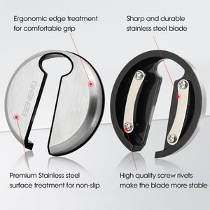 Beneno Wine Opener, Zinc Alloy Premium Wing Corkscrew with Multifunctional Bottles Opener, Sharp Wine Corkscrew with Ergonomic Non-Slip Wing Handle, Upgrade
