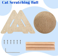 Load image into Gallery viewer, Outamateur Cat Scratching Ball Toy, Sisal Scratching Ball with Stable Stand, Interactive Cat Exercise Toy for Interactive Play and Exercise
