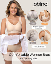 Load image into Gallery viewer, Women Deep V Bra &amp; Seamless Push Up Bras