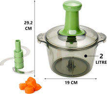 Load image into Gallery viewer, Brieftons Salad Spinner (6.2-Quart) &amp; Brieftons Express Food Chopper (8.5-Cup)