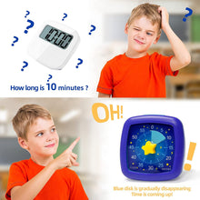 Load image into Gallery viewer, Secura 60-Minute Visual Timer, Silent Study Timer for Kids and Adults, Time Clocks, Time Management Countdown Timer for Teaching (Pink)