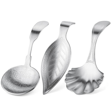Stainless Steel Tea Scoop Coffee Scoop Measuring Tea Tea Shovel Mini Tasting for Seasoning Oil Coffee Tea Sugar