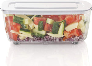 Brieftons Salad Spinner (6.2-Quart) & Brieftons QuickPush Food Chopper