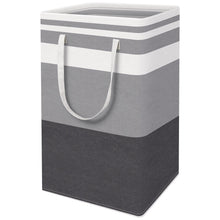 Load image into Gallery viewer, HomeHacks 3-Pack Large Laundry Basket, Waterproof, Freestanding Laundry Hamper, Collapsible Tall Clothes Hamper with Extended Handles for Clothes Toys in the Dorm and Family-(Gradient Grey, 88L)