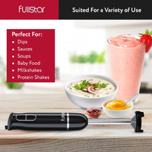 Load image into Gallery viewer, Immersion Blender Set, 9-Speed 500W Handheld Electric Hand Mixer, Smoothie Blender (3-in-1, Black)