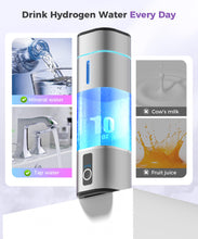 Load image into Gallery viewer, Hydrogen Water Bottle 6000-8000PPB, Portable Hydrogen Generator, Ion Water Bottle with LED Display, Suitable for Office, Travel and Daily Drinking