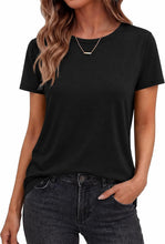 Load image into Gallery viewer, TNNZEET Tshirts for Women - Short Sleeve Spring Summer Tops Loose Fit Shirts Casual Clothes Basic Tees for Vacation 2026