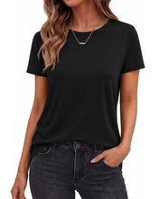 Load image into Gallery viewer, TNNZEET Tshirts for Women - Short Sleeve Spring Summer Tops Loose Fit Shirts Casual Clothes Basic Tees for Vacation 2026