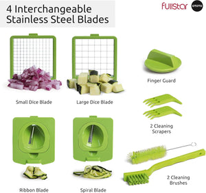 NEW Fullstar X OTOTO Croc Chop Vegetable Chopper & Slicer - Multifunctional Food Chopper, Crocodile Onion Cutter, Cool Kitchen Gadgets & Housewarming Gifts
