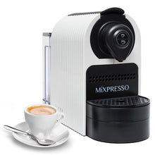 Load image into Gallery viewer, Mixpresso Black Espresso Coffee Machine – Compact 1400W Single Serve Coffee Maker Compatible with Nespresso OriginalLine Capsules, One-Touch Operation, 19-Bar Italian Pump, 27oz Water Tank