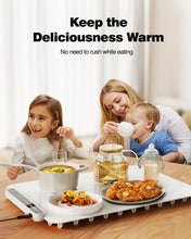 Load image into Gallery viewer, Food Warming Mat, iTRUSOU Electric Warming Tray Full Surface Heating to Keep Food Warm or Thawing, Versatile Food Warmer with 3 Temperature Setting for Parties Buffets Gatherings Holidays Daily Use