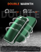 Load image into Gallery viewer, Hand Warmers Rechargeable, 2 Pack Electric Hand Warmer, Reusable Portable Pocket Heater USB Handwarmers, Gifts for Men, Women, Indoor, Outdoor, Hiking, Skiing, Camping, Hunting Accessories