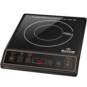 Duxtop 1800W Portable Induction Cooktop Countertop Burner, Black 9100MC/BT-M20B