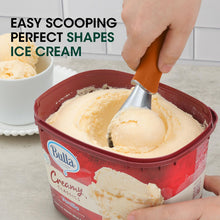 Load image into Gallery viewer, Beneno Heavy Duty Ice Cream Scoop - Upgraded Anti-Fracture Design, Comfortable Grip Long Handle, Effortless Scooping &amp; Dishwasher Safe, Black