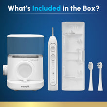 Load image into Gallery viewer, Waterpik Sonic-Fusion 2.0 Professional Flossing Electric Toothbrush with Water Flosser Combo In One, White SF-04, Packaging May Vary