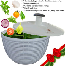 Load image into Gallery viewer, Brieftons Salad Spinner (6.2-Quart) &amp; Brieftons Express Food Chopper (8.5-Cup)